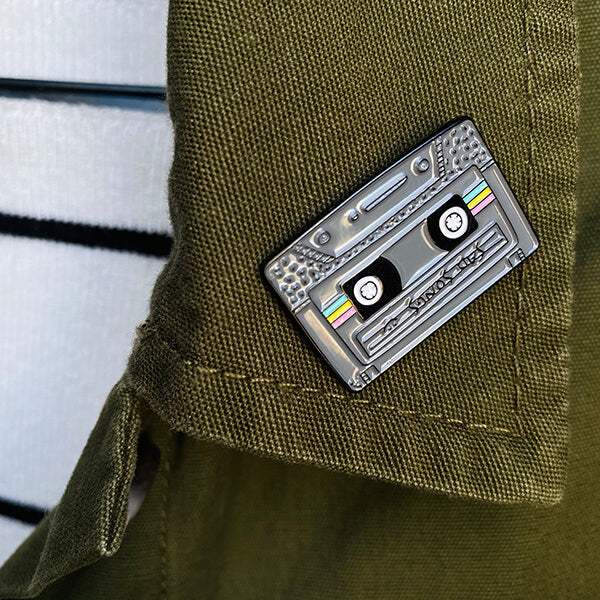 Vintage Cassette Radio Pin